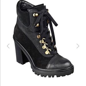 GIANCAR LACE-UP BOOTIES